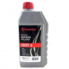 Тормозная жидкость DOT 4 Brembo Premium 0,5л для мотоцикла квадроцикла ATV